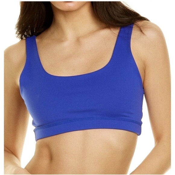 WEWOREWHAT BANDEAU BRA TOP Sapphire SZ Large - Picture 1 of 3
